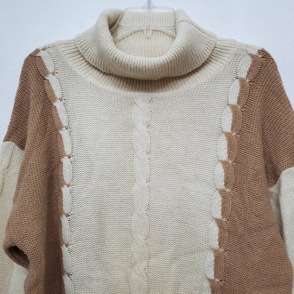 Escada Vintage 80's Turtleneck Mohair Wool Blend Women's Sweater Size 36 - Picture 6 of 15